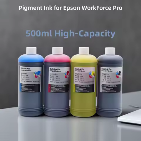 500ML/bottle T9461 T9451 T9441 Pigment Ink For Epson WorkForce Pro WF C5790 C5710 C5290 C5210 Printe