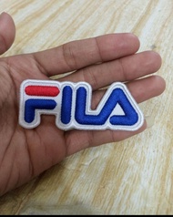 Patch Bordir Logo FILA/Patch Fila