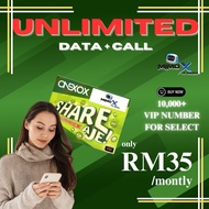 Onexox Simcard 5G Postpaid Plan Mysiswa Unlimited Data Unlimited Call Xox Sim Card