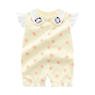 Baby Romper Short Sleeve Full Month Hundred Days 1-9 Months