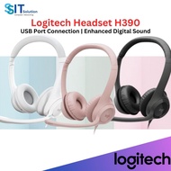 Logitech H390 USB Computer Headset [Enhanced Digital Quality Sound]
