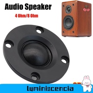 LUMINISCENCIA Audio Speaker, Round 4 Ohm/8 Ohm Tweeter Speakers, 10W-20W 52MM Silk Membrane