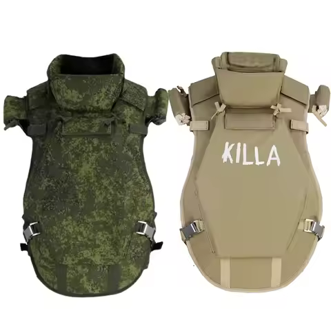 Replica Russian Special Forces 6B13 MOLLE Tactical Vest Killa Armor / EMR Neck Shoulder Lower Body P