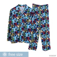 [สินค้าราคาพิเศษ] Josilins ชุดนอน ลิขสิทธิ์ ลาย Marvel ลายรวม Avenger มาในแบบลายการ์ตูน เสื้อ กางเกง