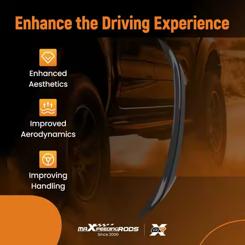 Rear Trunk Spoiler Wing for BMW F12 640i 650i Convertible 12-16 Carbon Fiber