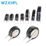 1PCS V type 5.5V Super capacitor 0.1F 0.22F 0.33F 0.47F 1F 1.5F 4.0F Button Farad capacitor