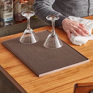 BAR MAT ANTI SLIP BARTENDER BAR CAFE COFFEESHOP RUBBER COASTERS