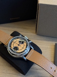 99% New Furlan Marri Salmon Flyback chronograph 非 kurono tokyo rolex tudor cartier seiko