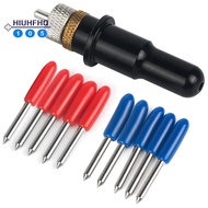1Pc  Blade Holder Black Colour +5 Pcs 45 + 5 Pcs 60 Degree Refine  Redsail Cutter Plotter Cutting Bl