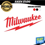 KAIZEN STUDIO Milwaukee Hardware Cutting Vinyl Sticker