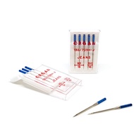 Organ Needles JEANS - Jarum Mesin Jahit untuk Bahan Jeans/Denim/Kanvas