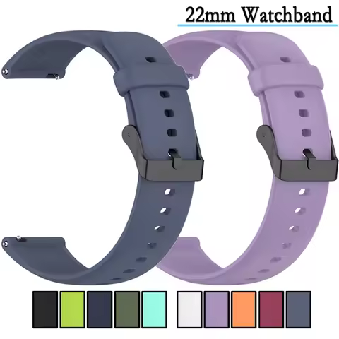 Universal 22mm Strap Suitable For Huawei Watch Buds | For Huawei Watch GT4/3/2 46mm Silicone Watchba