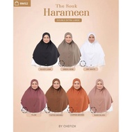 SOUK BCF HARAMEEN SIZE XXL TUDUNG SARUNG INSTANT BERDAGU BYCHEFIZA COTTON VISCOSE UMRAH HAJI