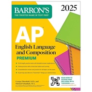 C321 9781506291857 AP ENGLISH LANGUAGE AND COMPOSITION PREMIUM 2025: 8 PRACTICE TESTS + COMPREHENSIV