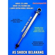 Tabung As Hidrolis Shock Belakang Vario 125 150 LED Vario Old