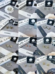 CHANEL CC Logo Earrings  耳環