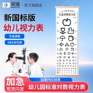 Standard Lological Vision Chart Kindergarten Children Household Vision Measurement Chart Cartoon E-S
