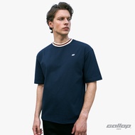GALLOP : เสื้อยืดคอกลม Eco-Friendly Oversized TEE (รักษ์โลก) รุ่น GT9183 สี Navy - กรมท่า / ราคาปกติ