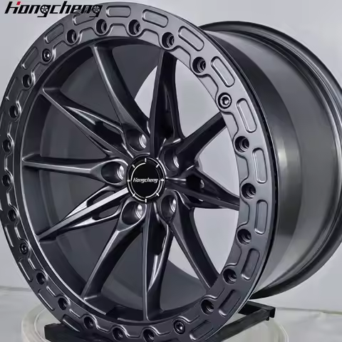 17x10.5 Fully Forged 6061-T6 Aluminum 5X112 Deep Concave Beadlock Wheels for Toyota A90 Supra MK5