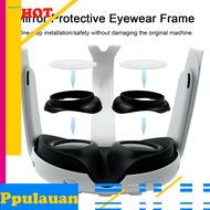  Easy to Use Lens Frame for Meta Quest3 Lens Frame Meta Quest 3 Anti-scratch Lens Protective Cover Frame for Controller Headset Mirror