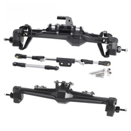 H10 Plastic Front And Rear Portal Axle Set Complete Axles For 1/10 RC Crawler Car Vanquish H10 Optic