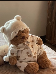 Handmade Barcelona Bear Doll Clothes Compatible with 47cm 36cm 28cm Dolls Vintage Style Toy Accessor