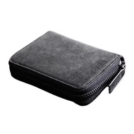 CEUTOKVIEN Card Holder Men's Card Holder Card Holder Anti-Degaussing Exquisite Suede Bank Card Holde