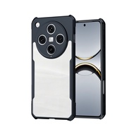 【XUNDD 訊迪】軍事防摔 OPPO Find X8 Pro 鏡頭全包覆 清透保護殼 手機殼(夜幕黑)
