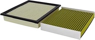 Engine Air Filter and Cabin Air Filter Set Compatible with 2009-2023 F-150, 2007-2003 Expedition, 20