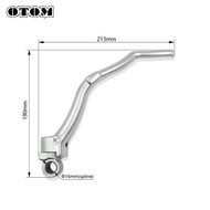 OT ZS177MM ZS194MQ-2 Motorcycle Starter Lever KICK For ZONGSHEN NC250 NC450 Engine Timing Equipment