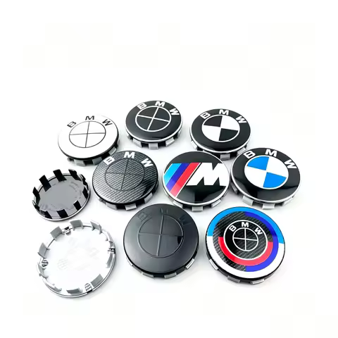 4Pcs 56MM 68MM Car Wheel Center Hub Caps for BMW Logo E90 E60 F18 E46 X3 X5 X1 G30 E60 F30 E90 G20 E
