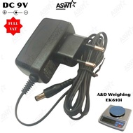 Electronic Scale Charger A&D Weing EK610i 9V N521 - 12 months, AND 9V scale source