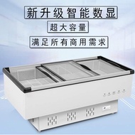 22Freezer Commercial Large Capacity Chest Freezer Freezer Refrigerator Refrigerated Display Cabinet Fresh-Keeping Frozen