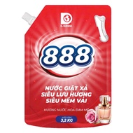 nước giặc xã 888 hương nước hoa đam mê3.2kg đậm đặc hương quyến rủ kháng khuẩn khử mùi hôi cho áo qu
