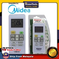 Midea Air Cond Remote Control Aircond Multi Replacement HUAYU (K-MD1357) Air Conditioner