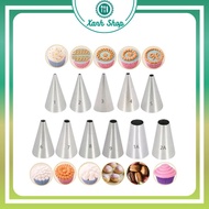 Round ice cream nozzle, animal nozzle, writing nozzle, pistil nozzle (1/ 2/ 3/ 4/ 5/ 6/ 7/ 8/ 1A/ 2A