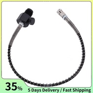 Diving Fiber Bottle Connector G5/8 Threaded Connector 8mm Quick Connector with Spring Tube