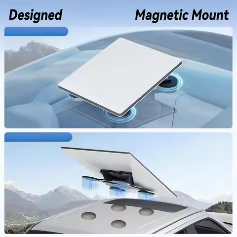 A32I 4PCS for Mini/Gen3 Magnetic Mount Plates Metal Plate Magnetic Pads for Satellite Dish Magnetic 