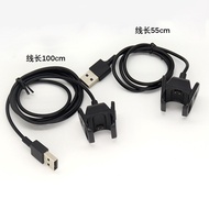 Sesuai untuk gelang pintar Bluetooth Fitbit Charge 3, kabel pengecasan, gelang sukan, klip pengecasa
