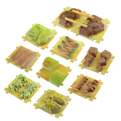 RC Crawler Terrain Obstacle Board for 1/18 & 1/24 Scale Crawlers, RC Modular Trail Course, Fit SCX24