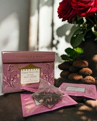 Fortnum and mason Rose Pouchong, 15 Whole Leaf Silky Tea Bags, 37.5g