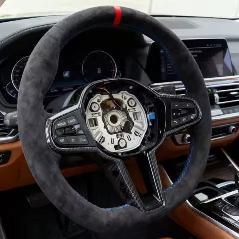 For M-Performance Leather Sports Steering Wheel For G30/G31/G32/X3/G01-X4/G02/M2/G87/M3/G80/M4/G82/G