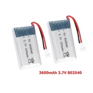 For 3.7V 600mAh 802540 Lithium Battery Drone X5C X5SW M68 FX085C2 Quadcopter Batteries