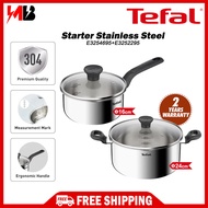 Tefal 4pc Sets Starter Saucepan & Stewpot Stainless-steel Cookware Set Premium quality stainless-ste