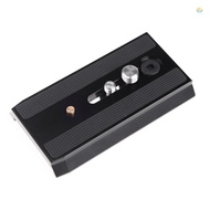 501PL Sliding Quick Release Plate 1/4"-20 & 3/8" Screws for Manfrotto 501HDV 503HDV 701HDV MH055M0-Q