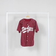 Wow! Kaos Jersey Baseball Premium Pria Dan Wanita/Baju Senam