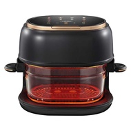 4L Air fryer Glass Video Household Electric fryer Multifunctional English Air fryer