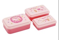Skater Hello Kitty 三合一食物盒 4973307655968 分別為540ml 350ml 230ml