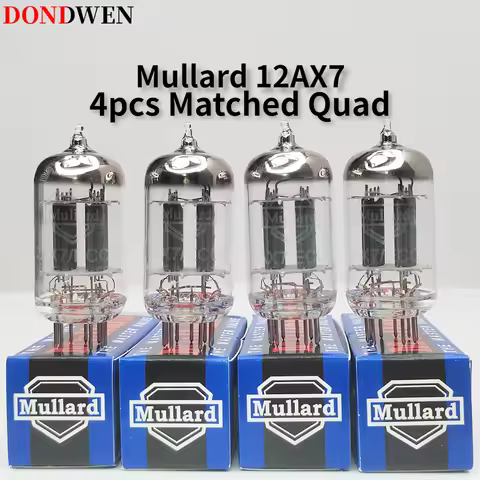 Mullard 12AX7 ECC83 Vacuum Tube HIFI Audio Valve Electronic Tube Amplifier Kit Diy Factory Precision