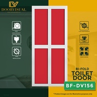 Aluminium Bi-fold Toilet Door Design BF-DV156 | BiFold Toilet Door Specialist Shop in Singapore